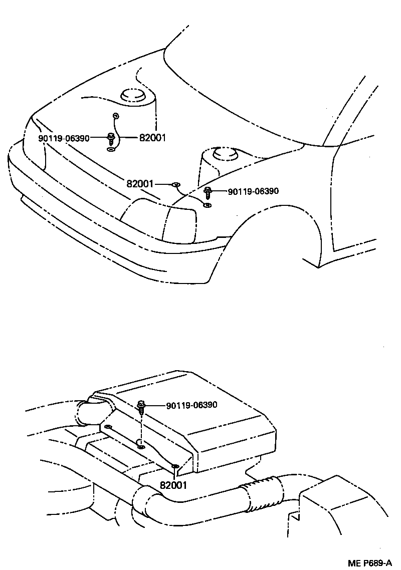 82121-10880 WIRE, ENGINE product image