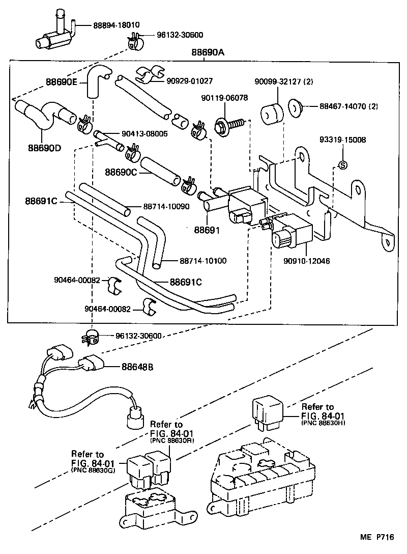 88031-10040 ACTUATOR SET, IDLE-UP product image