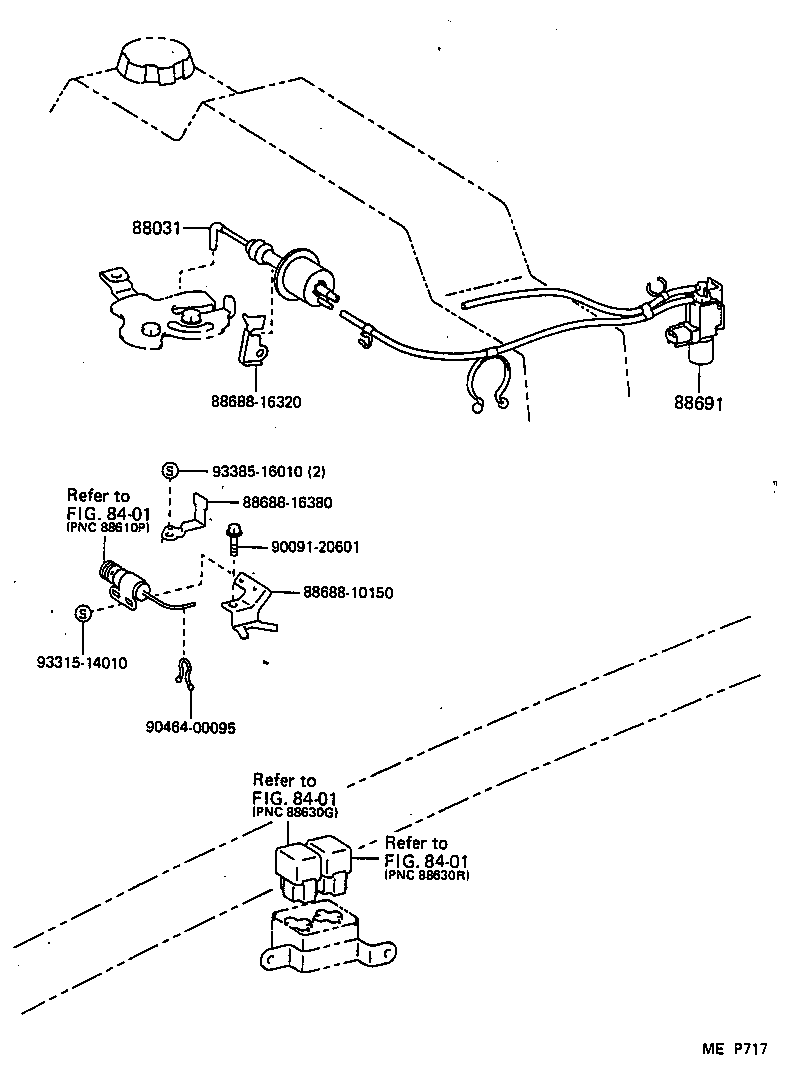 88031-10040 ACTUATOR SET, IDLE-UP product image