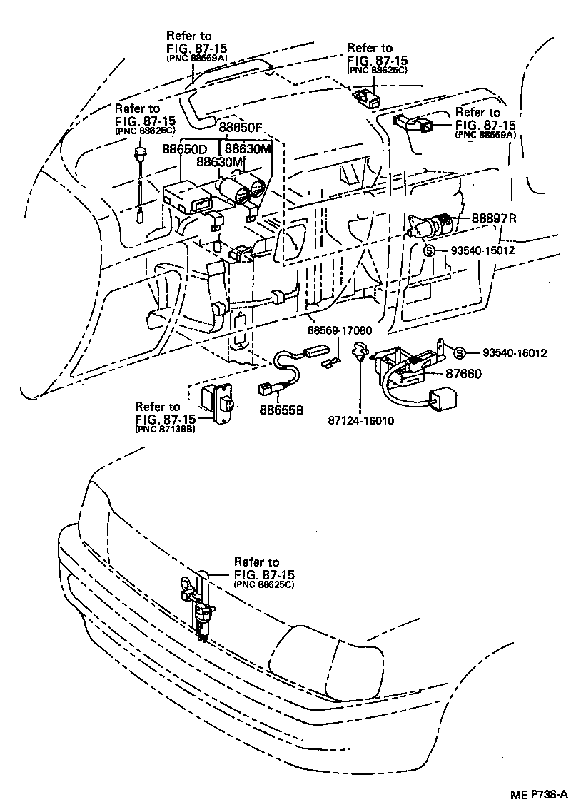 87150-10280 RADIATOR ASSY, HEATER product image