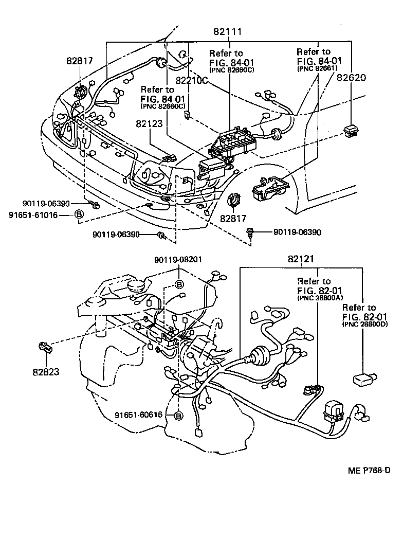 82817-10180 PROTECTOR, WIRING HARNESS, NO.2 product image