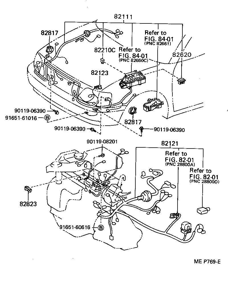 82817-10180 PROTECTOR, WIRING HARNESS, NO.2 product image