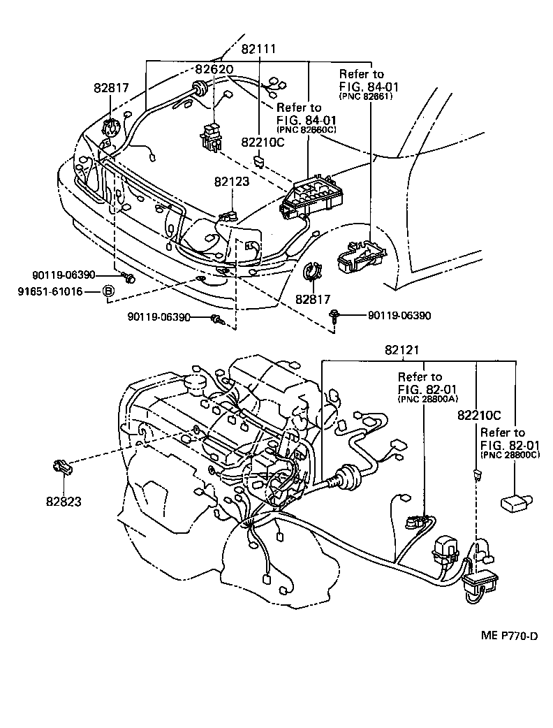 82817-10180 PROTECTOR, WIRING HARNESS, NO.2 product image