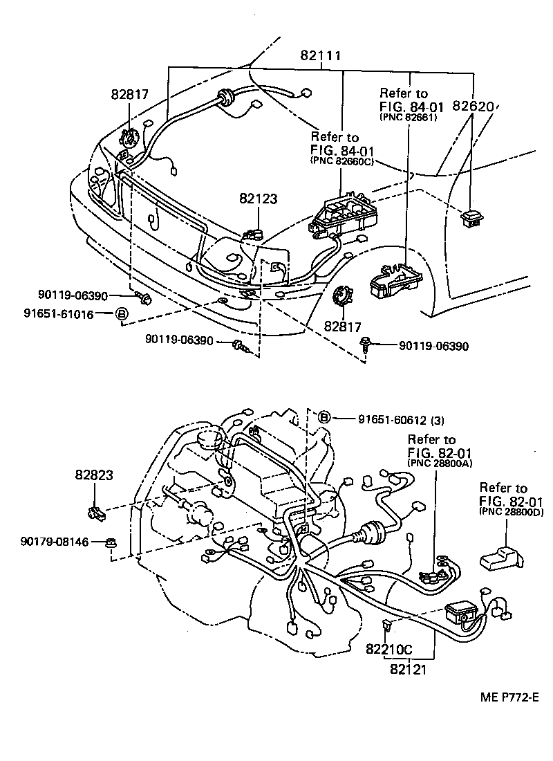 82817-10180 PROTECTOR, WIRING HARNESS, NO.2 product image