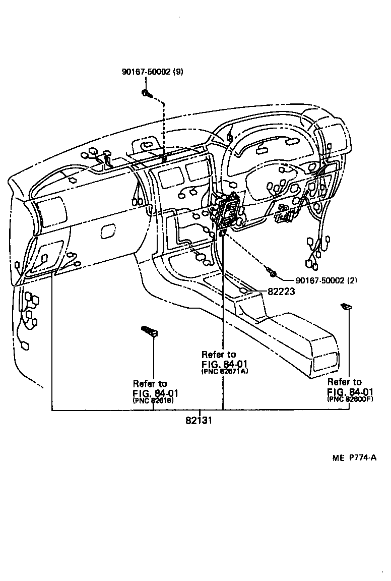82121-10880 WIRE, ENGINE product image