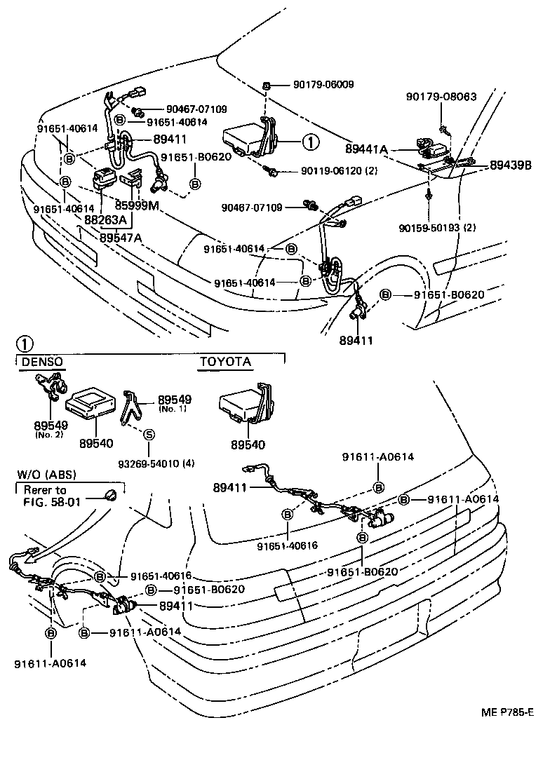 89540-10030 COMPUTER ASSY, SKID CONTROL product image