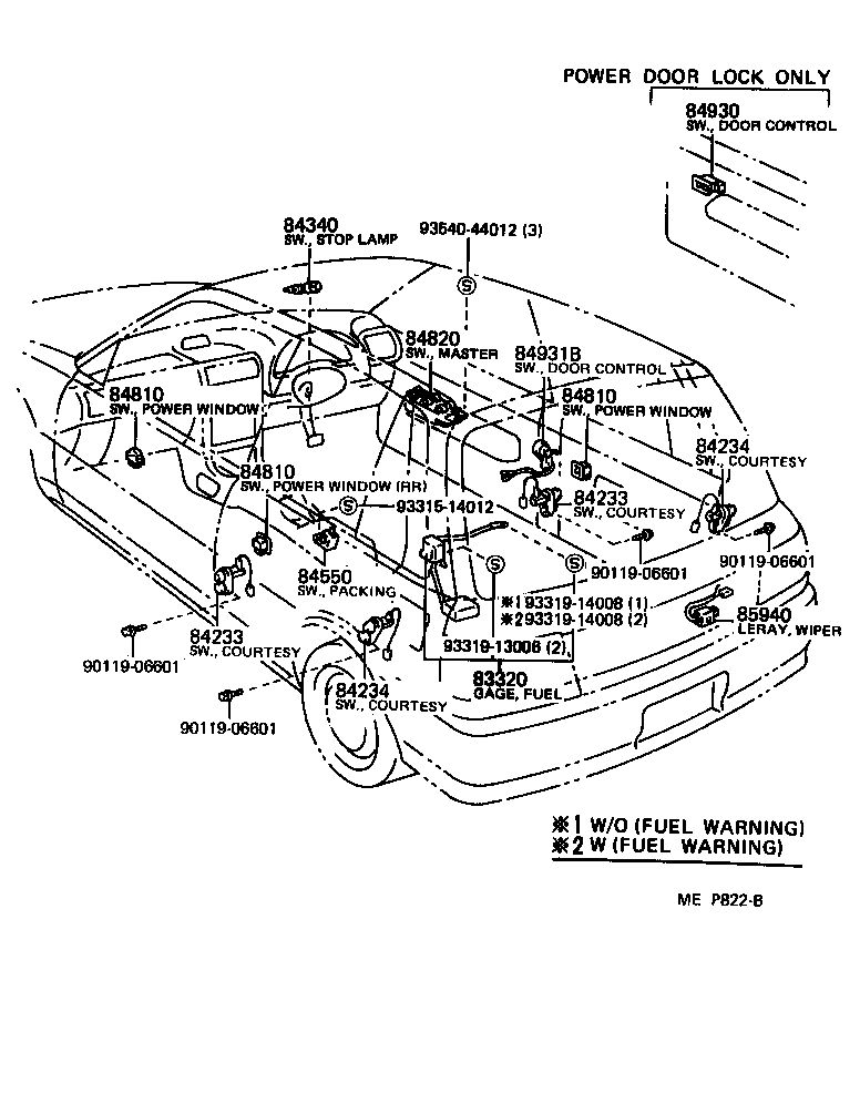 83320-80263 GAGE ASSY, FUEL SENDER product image