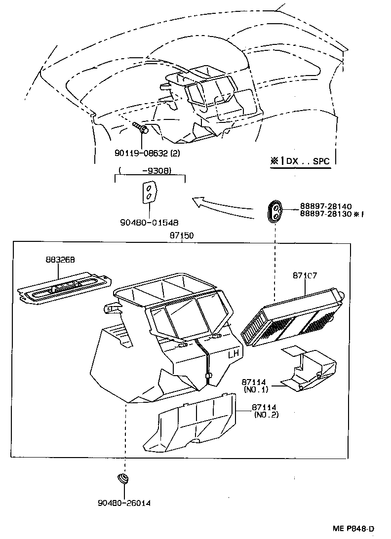 Toyota 87138-95D00 RESISTOR, HEATER BLOWER