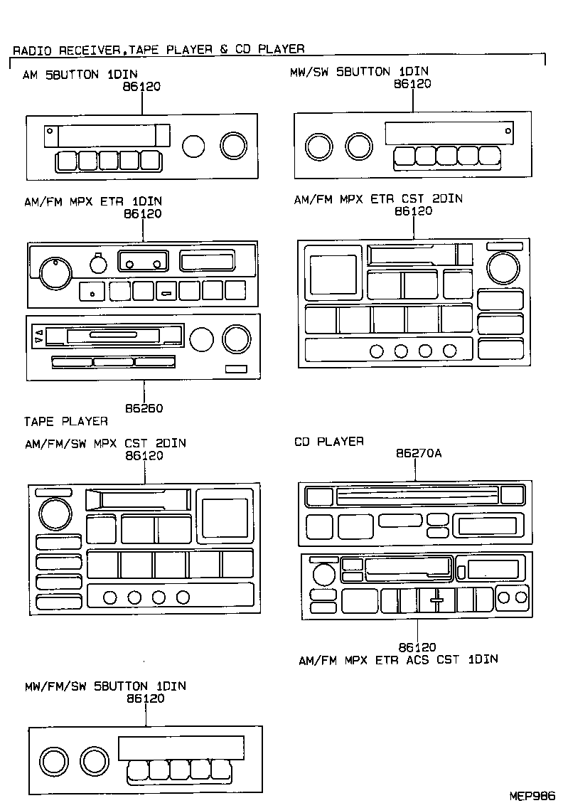 86237-60010 WIRE, CONDENSER product image