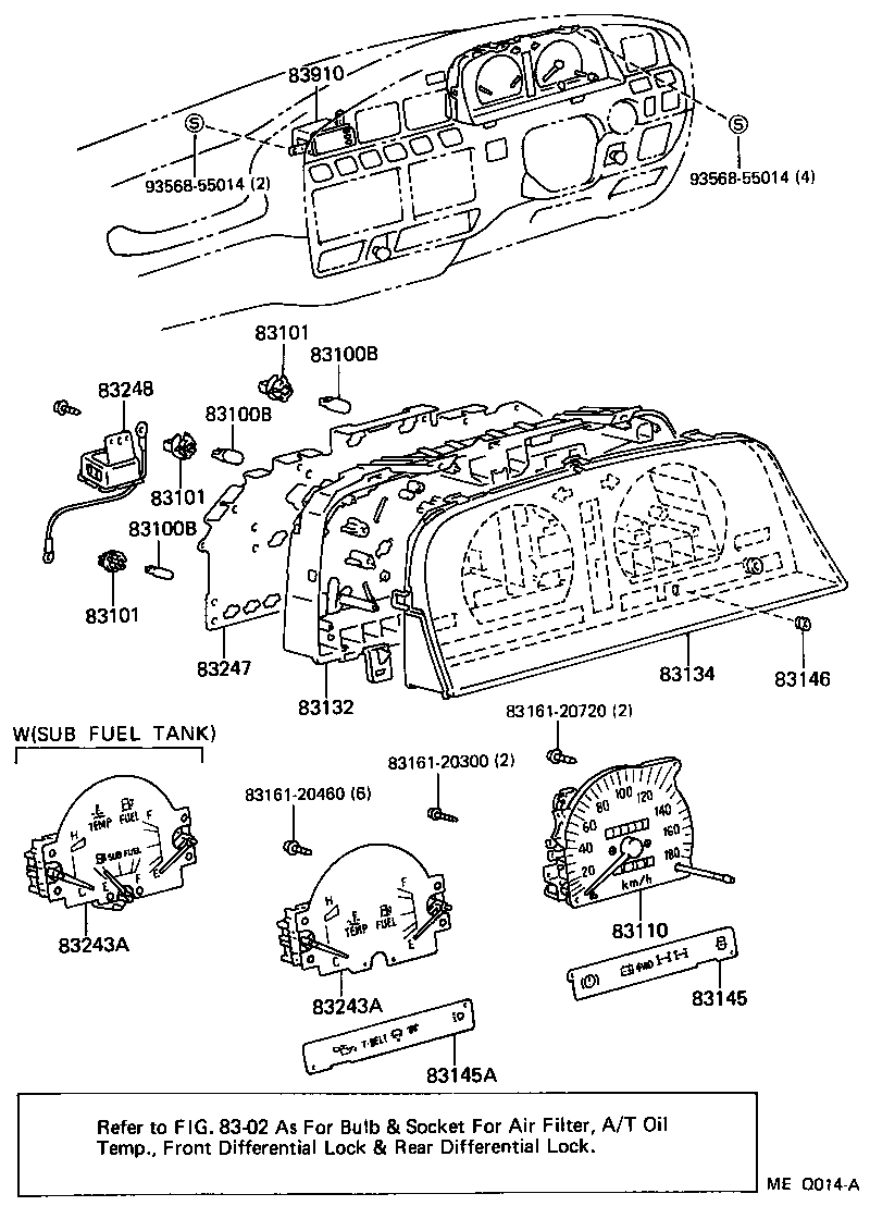 83145-60740 LENS, METER, NO.2 product image