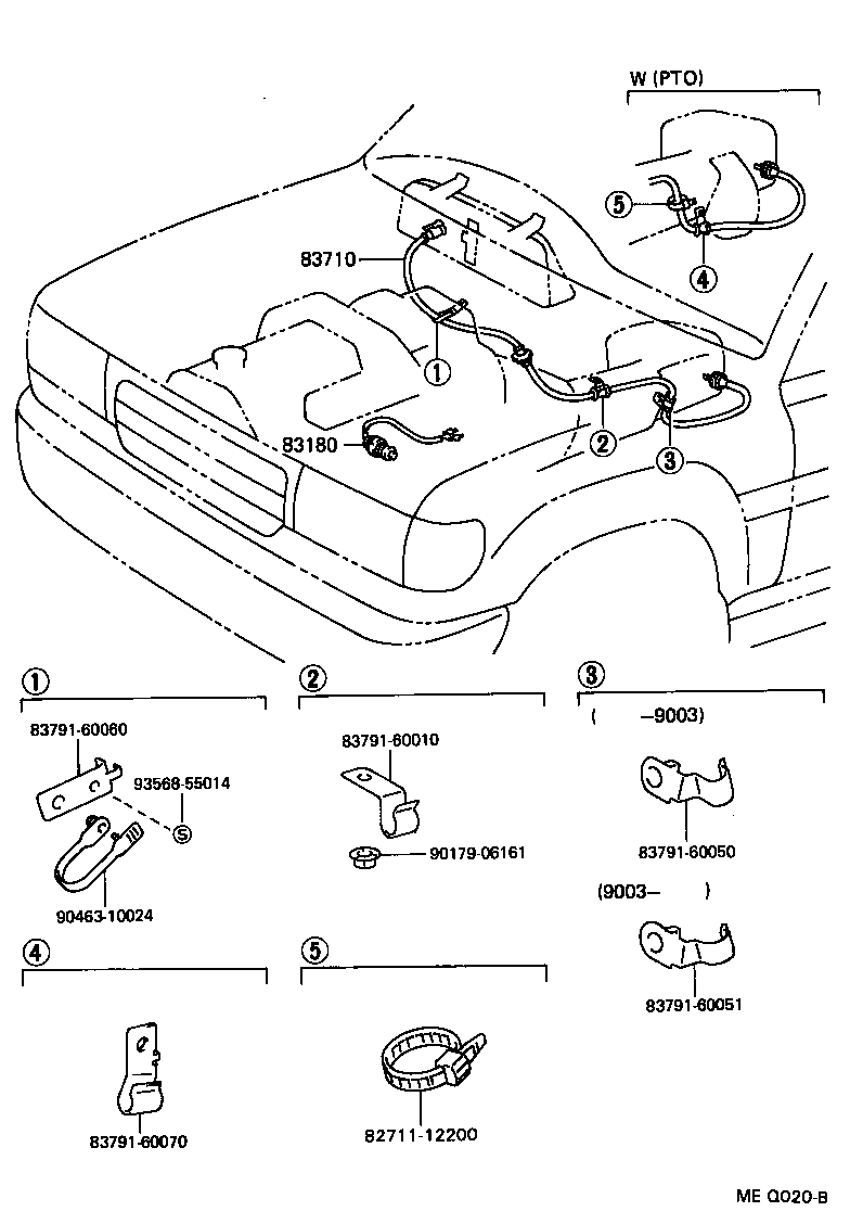 83132-60740 CASE, COMBINATION METER product image