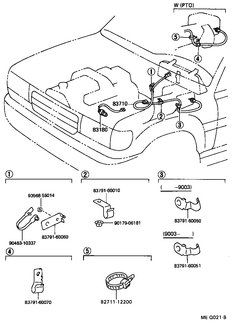 83132-60740 CASE, COMBINATION METER product image