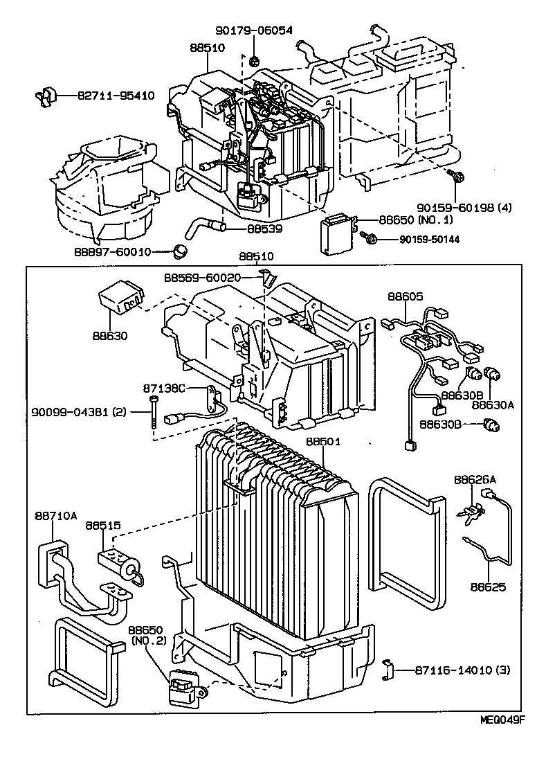 87138-60240 RESISTOR, BLOWER product image