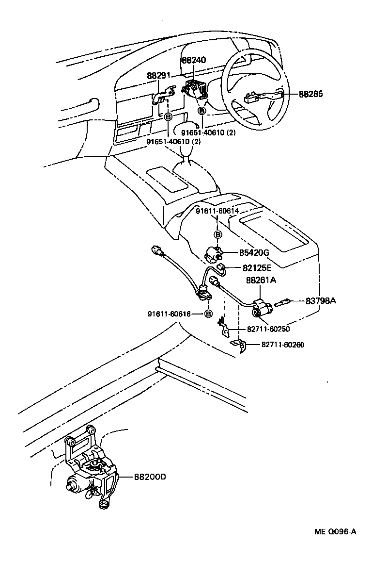 88285-60010 SWITCH, CRUISE CONTROL product image