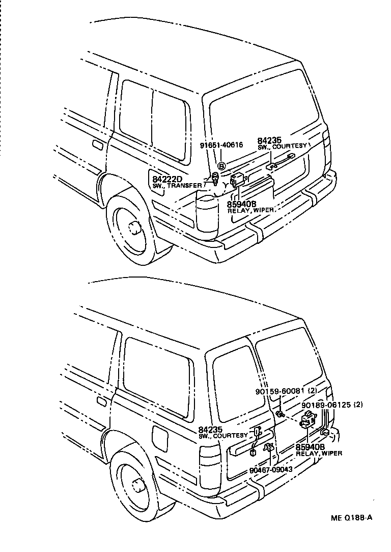 28610-17060 RELAY ASSY, GLOW PLUG product image