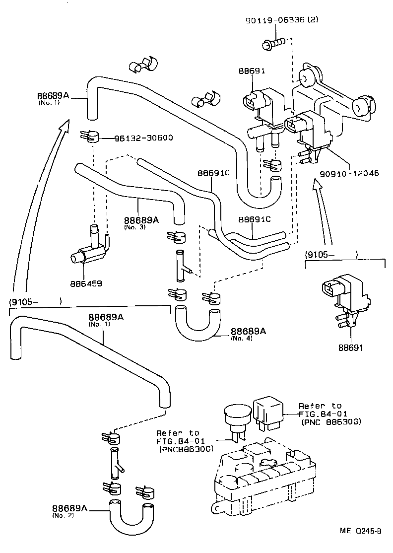88894-18010 JOINT, NO.1 (FOR IDLE UP DIVICE) product image