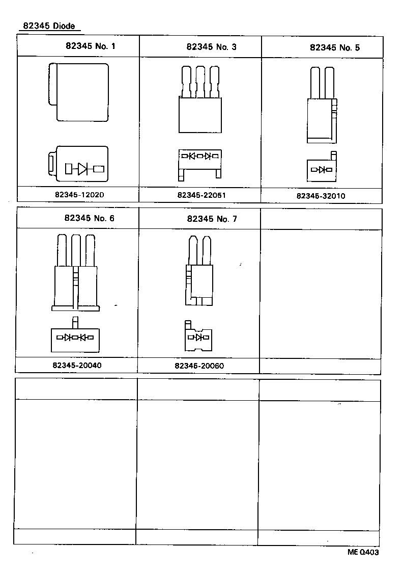 82152-20490 WIRE, FRONT DOOR, LH product image