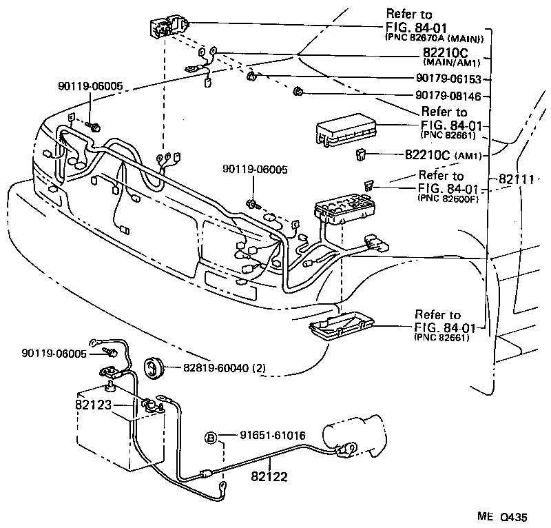 82817-60040 PROTECTOR, WIRING HARNESS, NO.2 product image