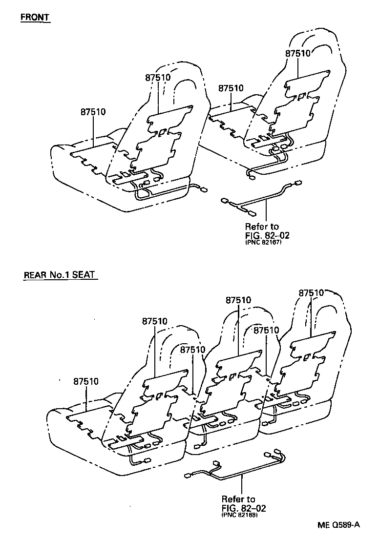 87510-95D06 HEATER ASSY, SEAT product image