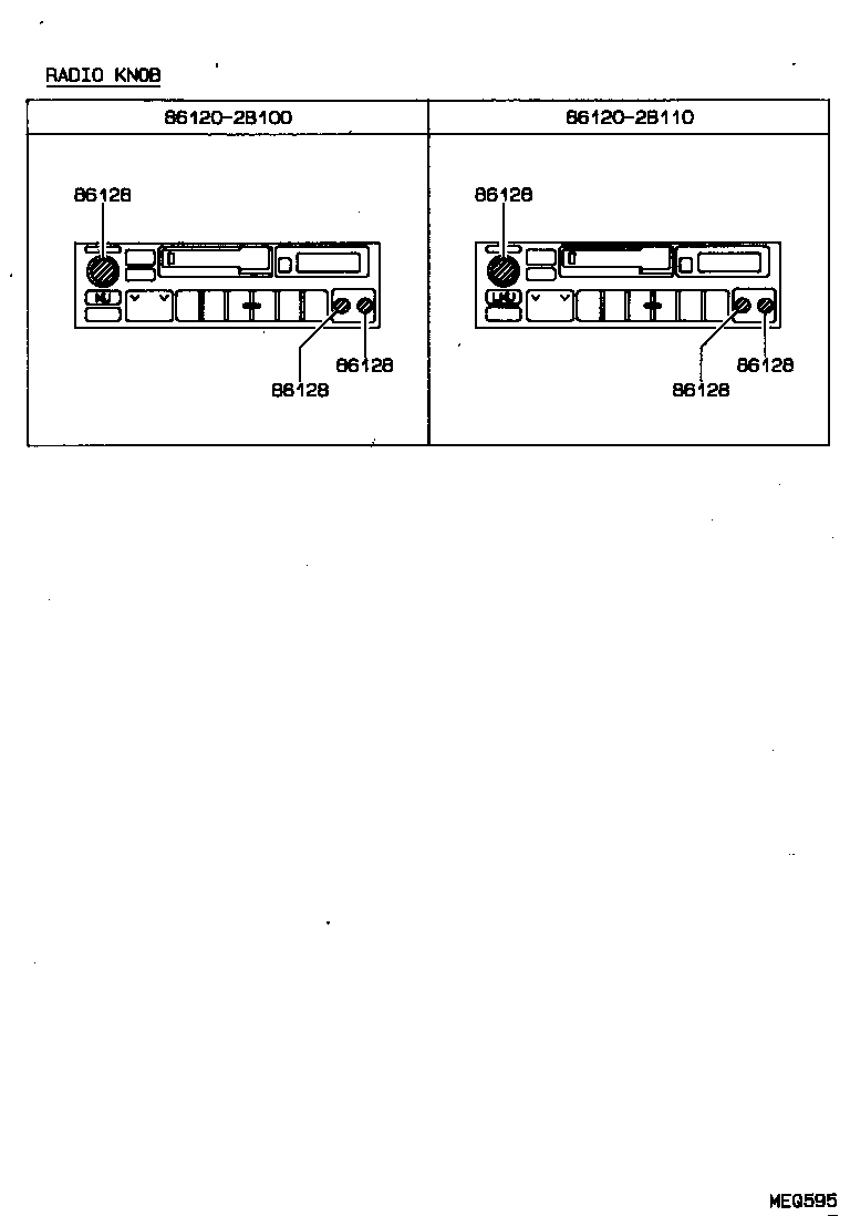 86120-2B360 RECEIVER ASSY, RADIO product image