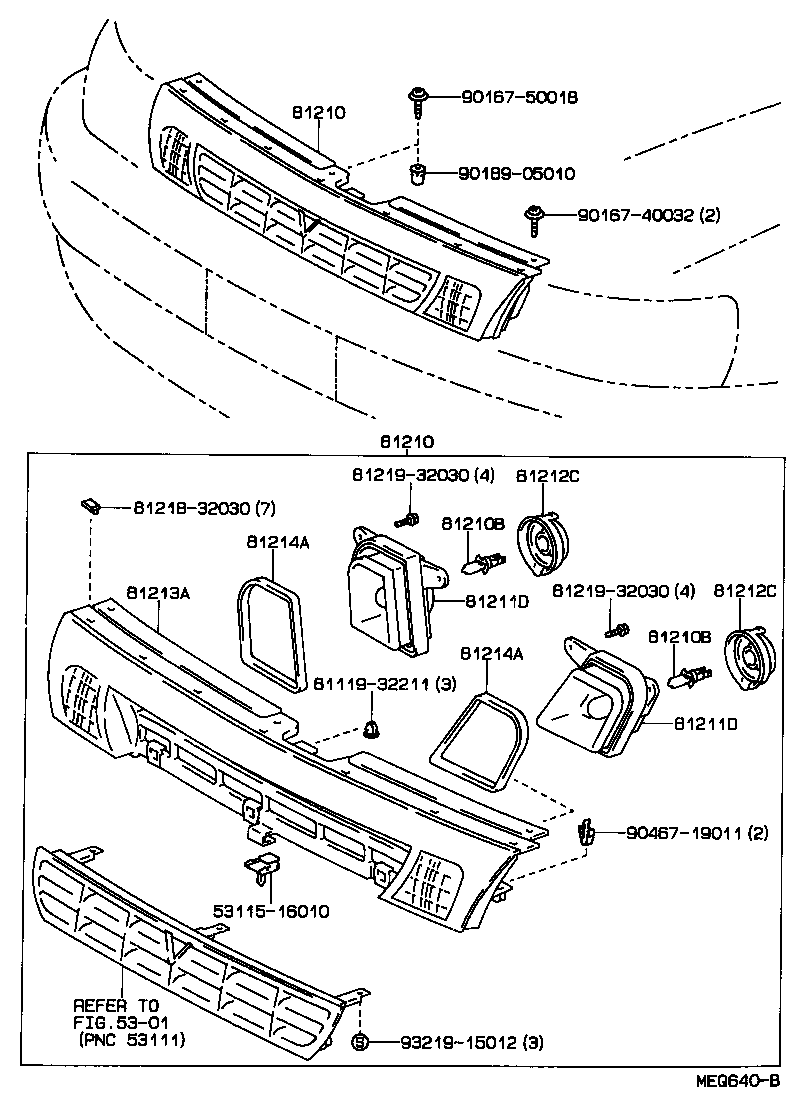 81210-32030 LAMP ASSY, FOG product image
