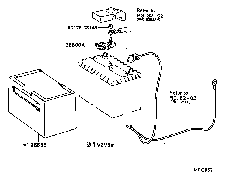28899-62020 INSULATOR, BATTERY product image