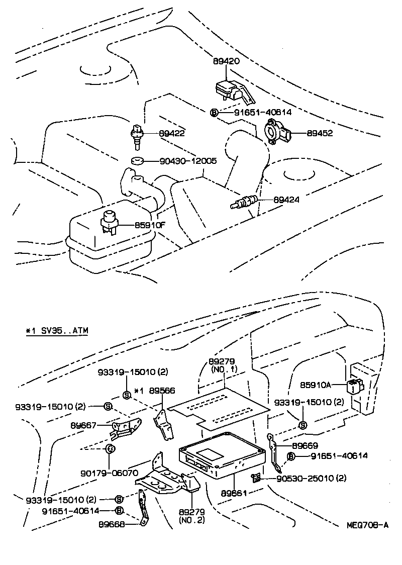 89420-32050 SENSOR ASSY, VACUUM product image