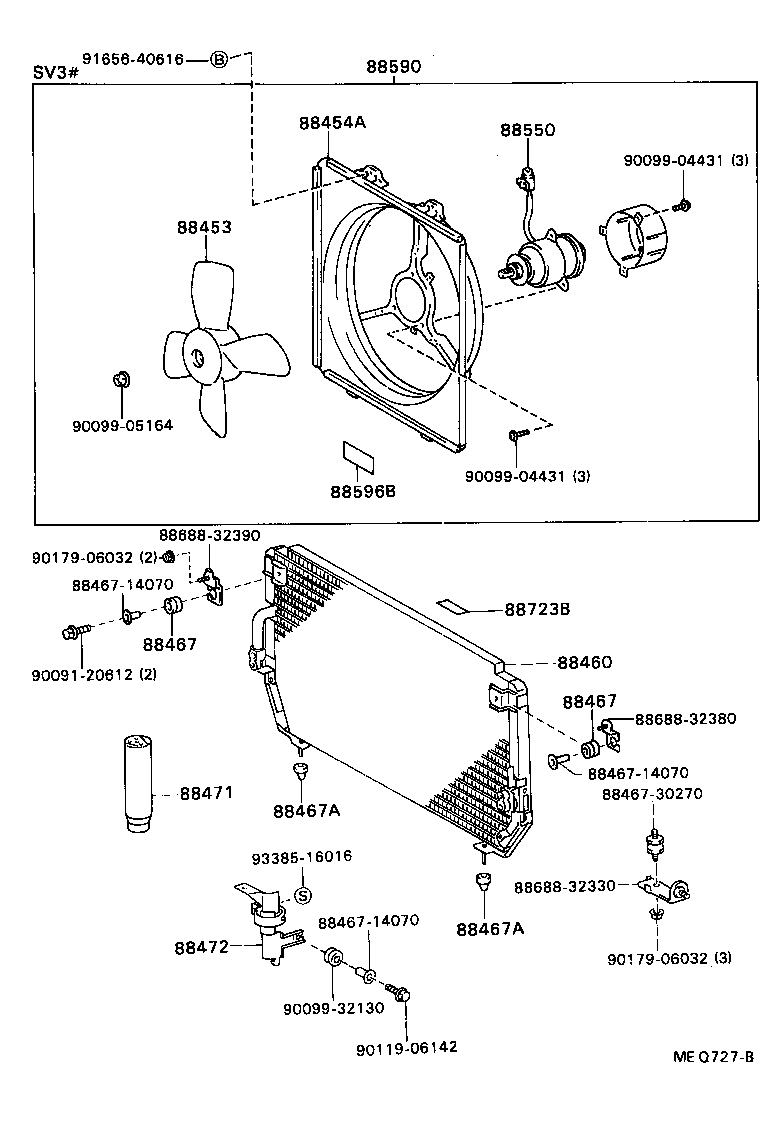 88578-32040 PACKING A (FOR COOLER) product image