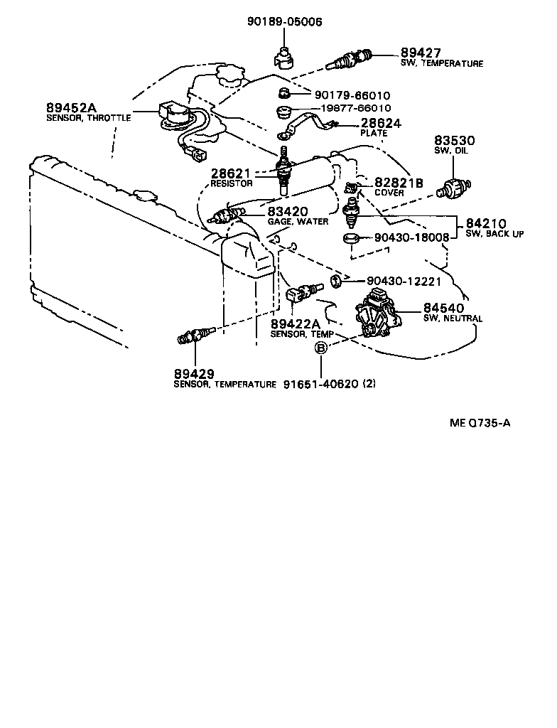 83320-80248 GAGE ASSY, FUEL SENDER product image