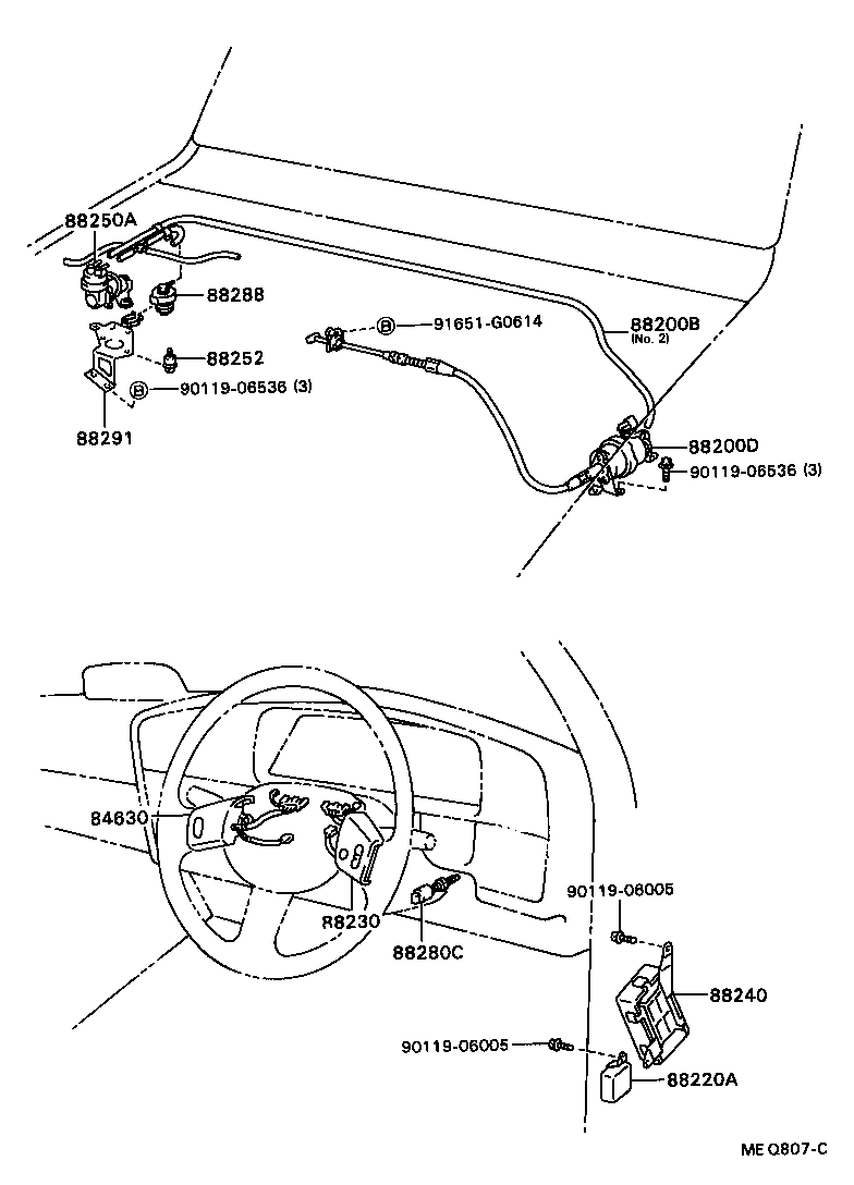 88200-35170 ACTUATOR ASSY, CRUISE CONTROL product image