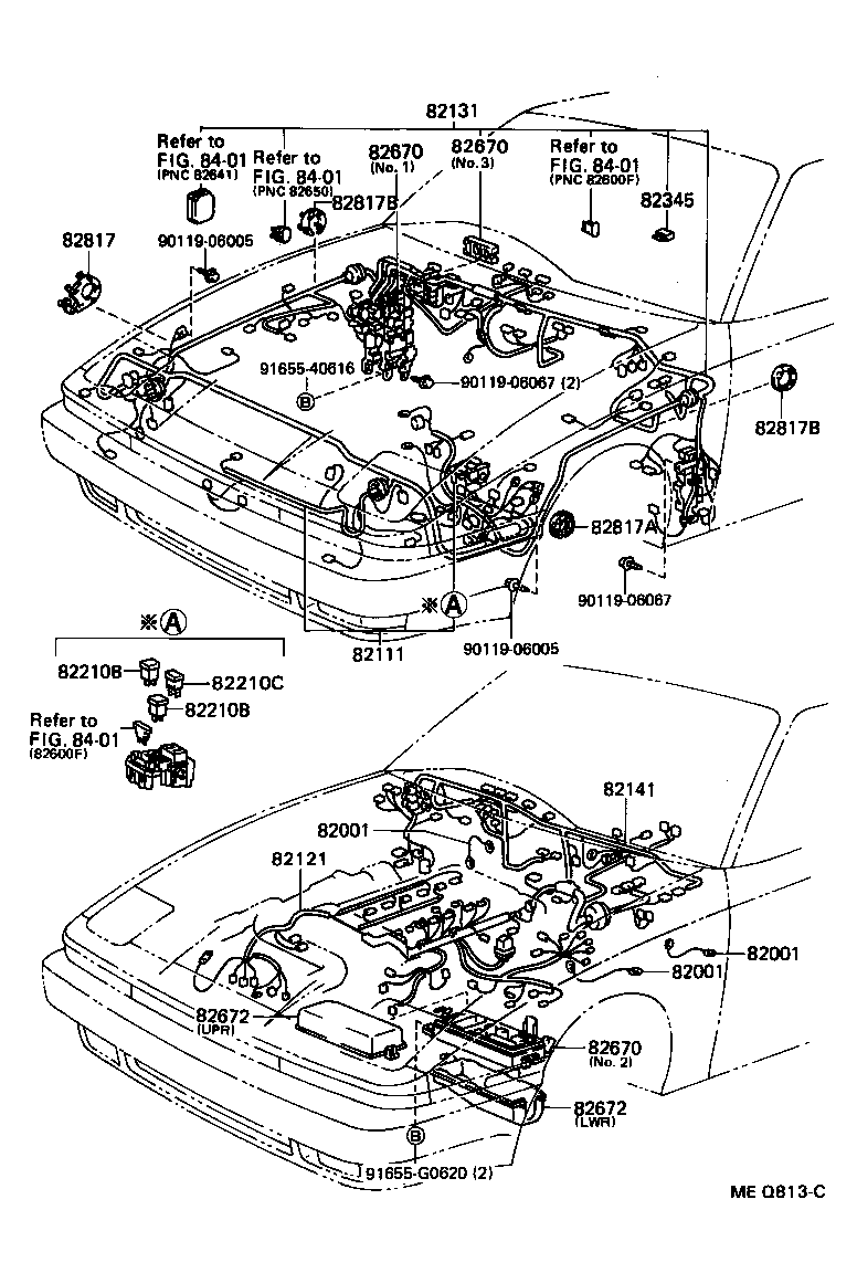 82121-14680 WIRE, ENGINE product image