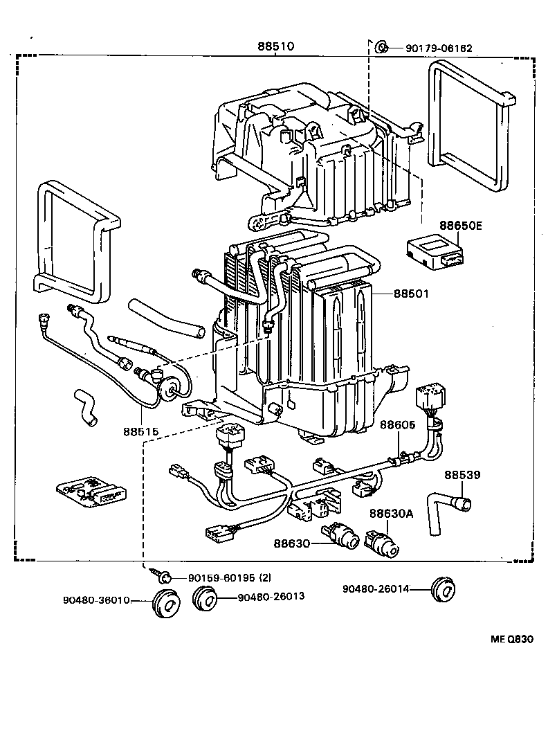 88515-22190 VALVE, COOLER EXPANSION product image