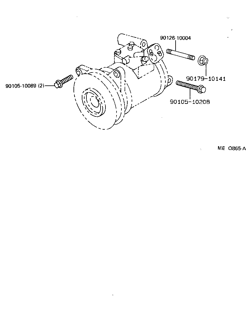 88411-22170 STATOR SUB-ASSY, MAGNET CLUTCH product image