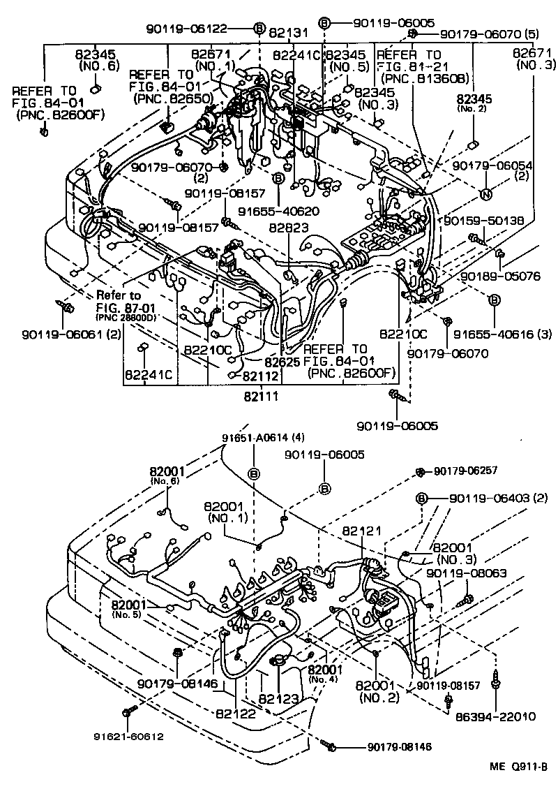 82817-31020 PROTECTOR, WIRING HARNESS, NO.1 product image
