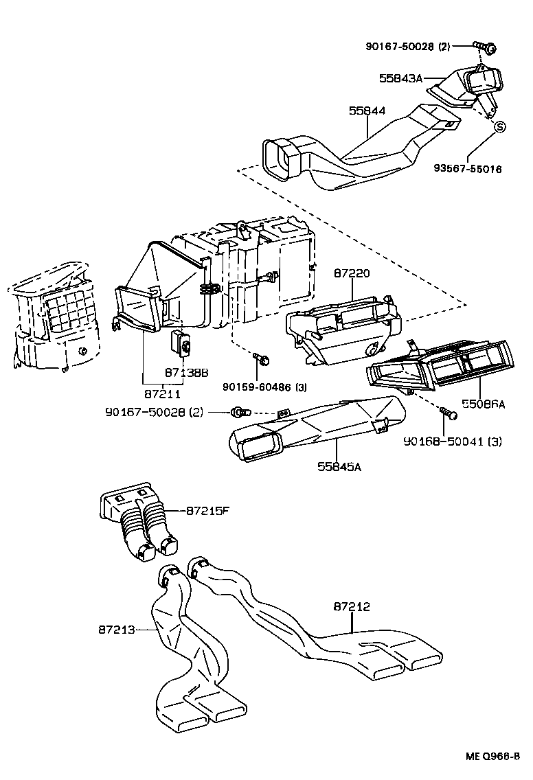 55902-16010 CONTROL SUB-ASSY, HEATER product image