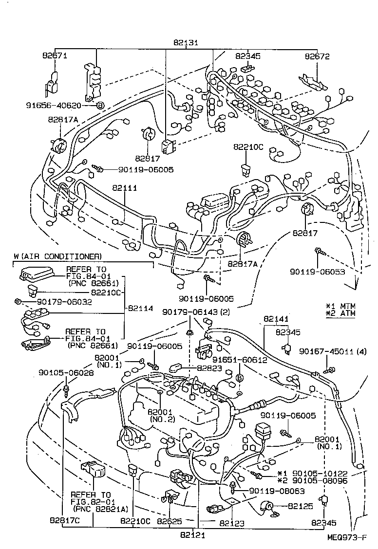 82121-13141 WIRE, ENGINE product image