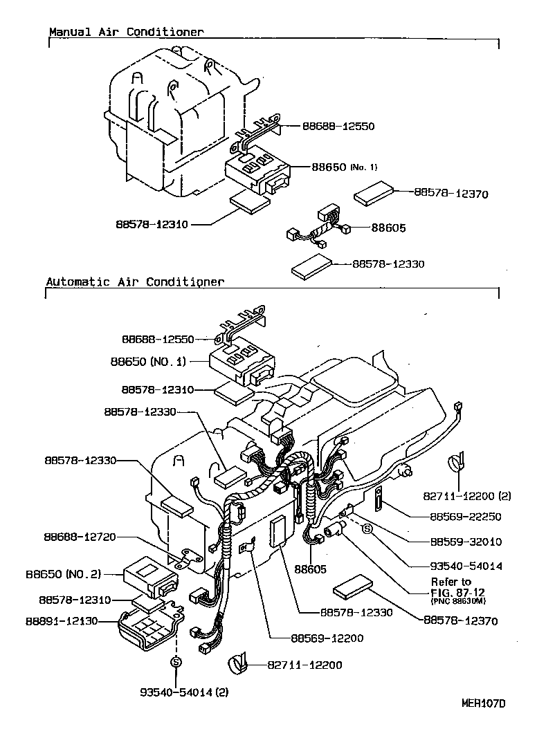 88501-13030 EVAPORATOR SUB-ASSY, COOLER, NO.1 product image
