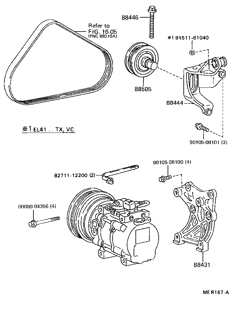 88412-10170 ROTOR SUB-ASSY, MAGNET CLUTCH product image