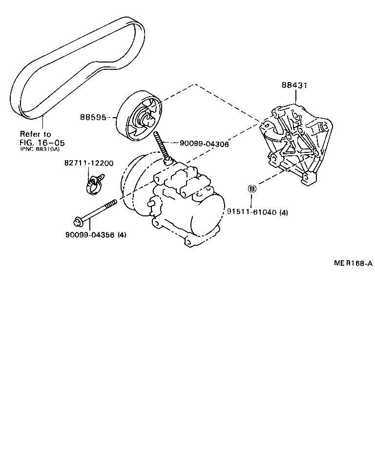 88412-10170 ROTOR SUB-ASSY, MAGNET CLUTCH product image