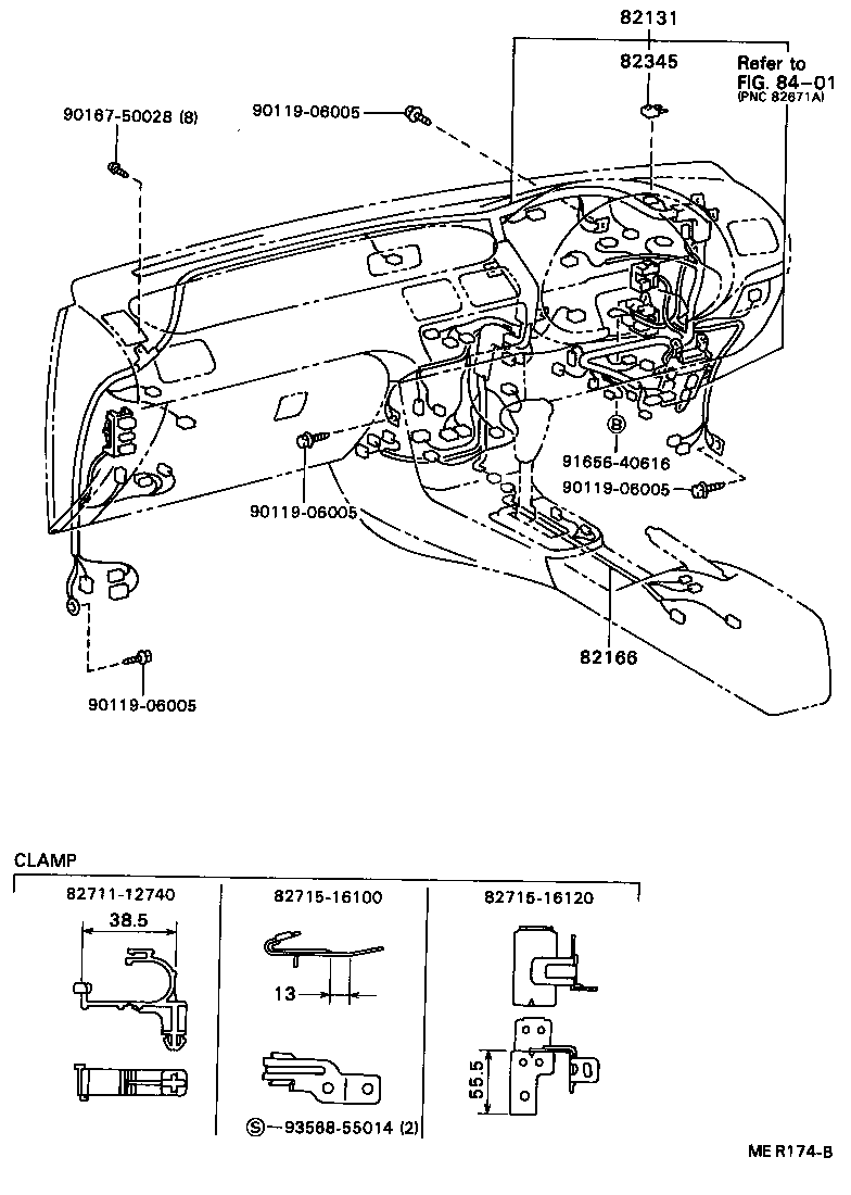 82121-1G080 WIRE, ENGINE product image