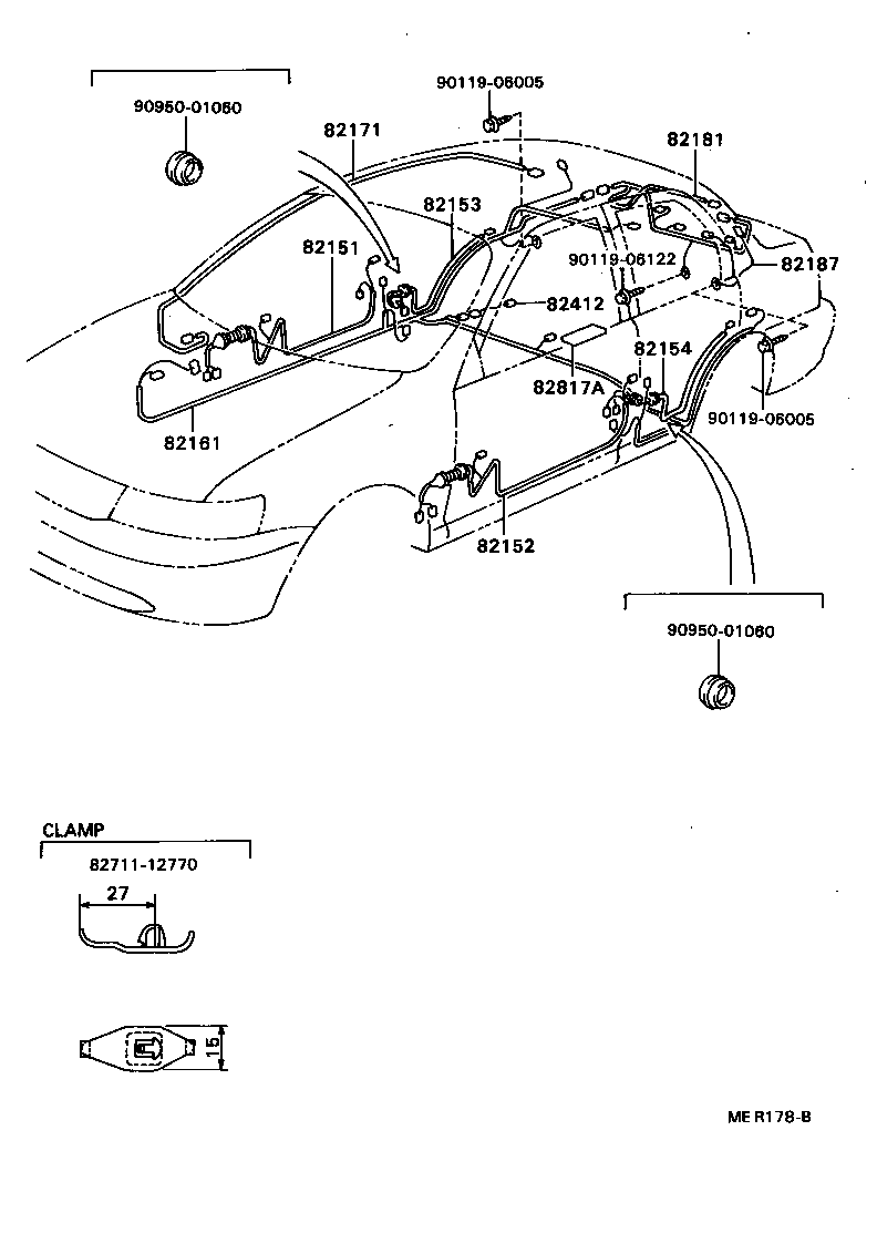 82121-1G080 WIRE, ENGINE product image