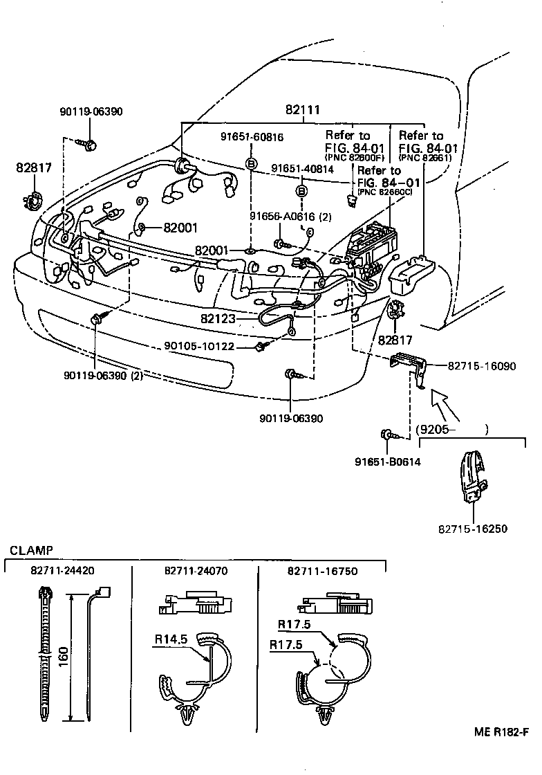 82121-1G080 WIRE, ENGINE product image