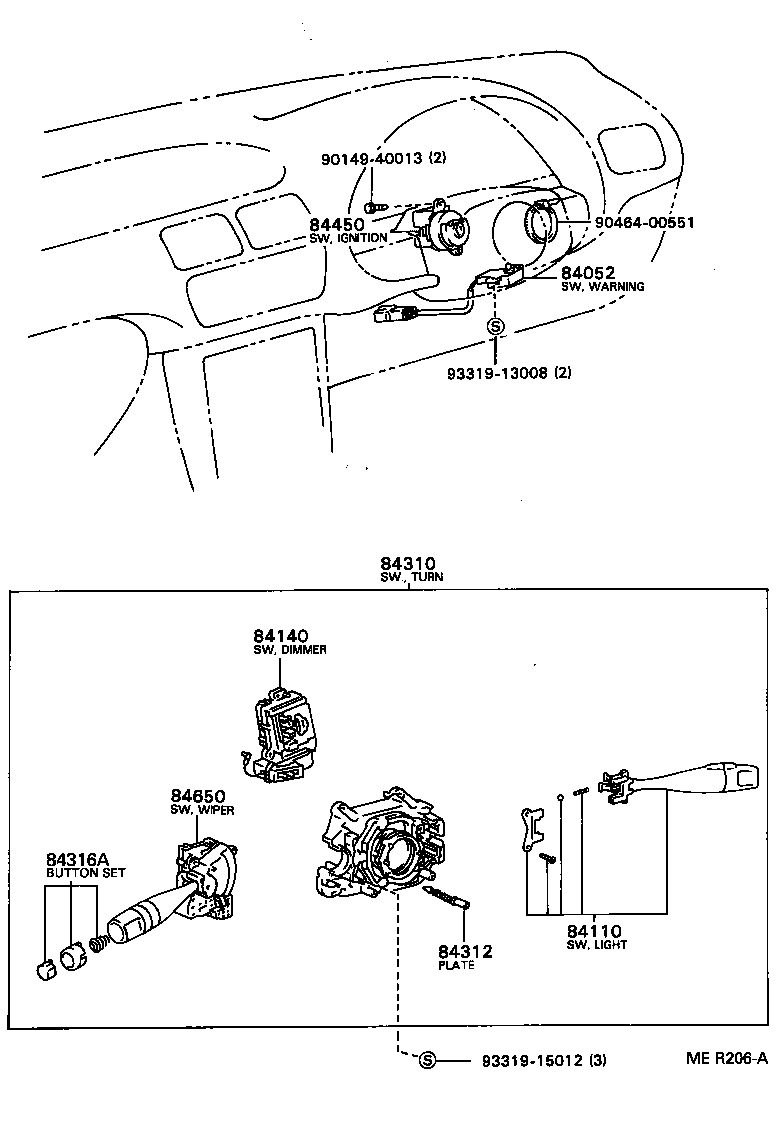 82685-16010 PLATE, CAUTION(FOR FUSE) product image