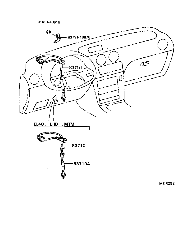 83132-1S010 CASE, COMBINATION METER product image