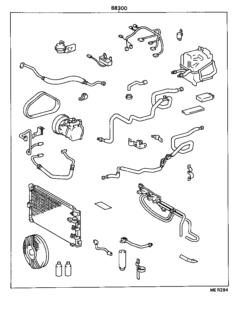 88300-1G600 COOLER & ACCESSORY ASSY product image