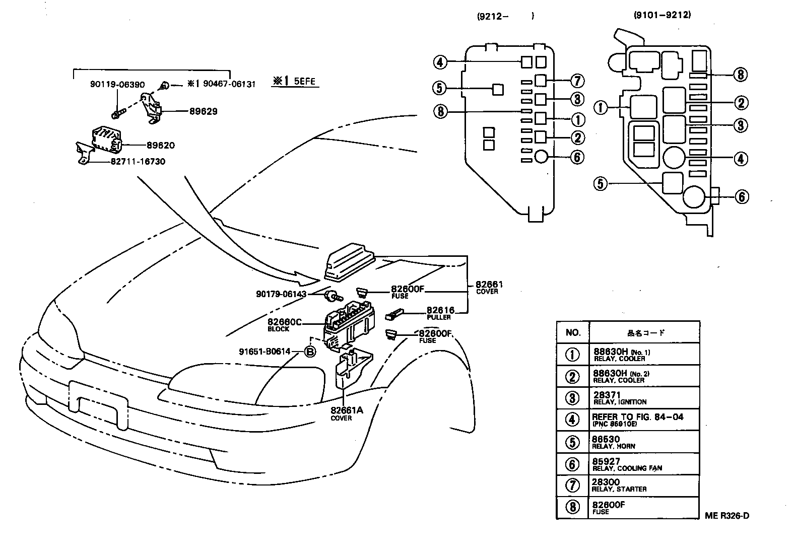 89428-28060 THERMO SWITCH ASSY product image