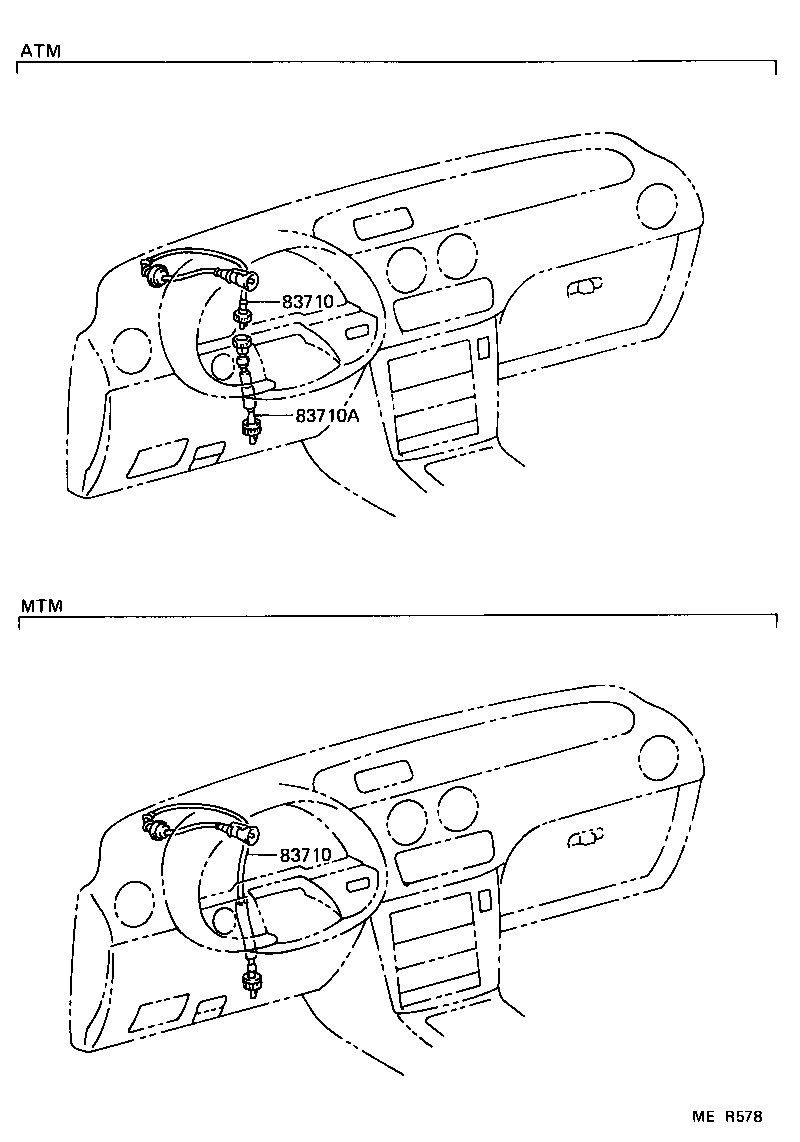 83138-16610 GLASS, SPEEDOMETER product image