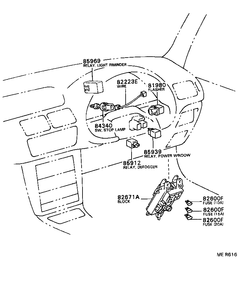 89629-16030 BRACKET, IGNITER ASSY product image