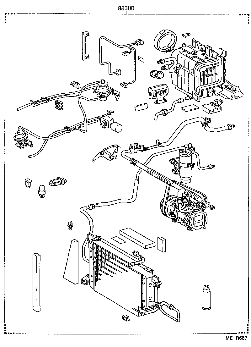 88300-1S080 COOLER & ACCESSORY ASSY product image