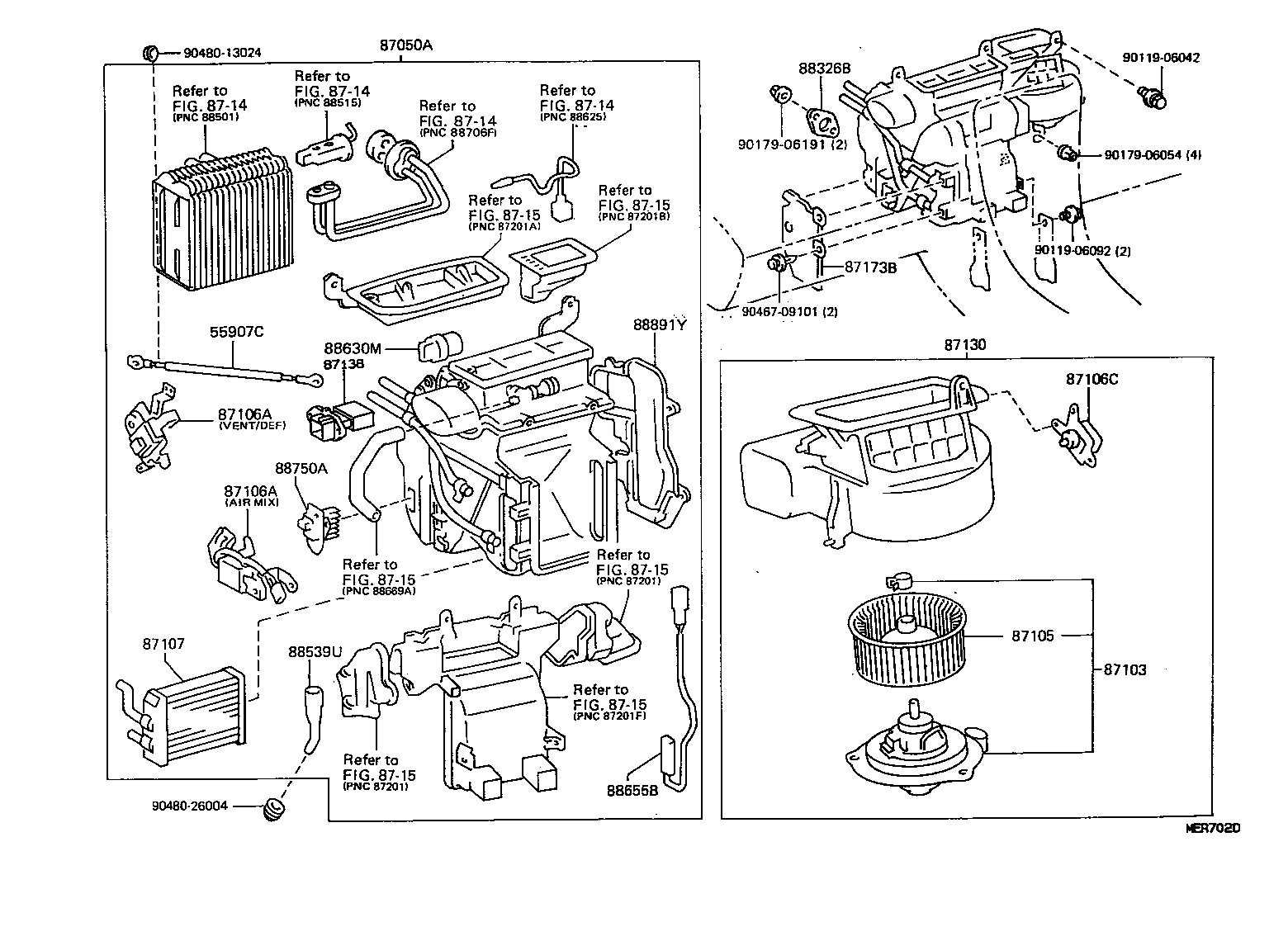 Toyota 87138-50010 RESISTOR, HEATER BLOWER